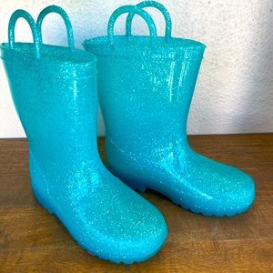 Glitter Rain boots